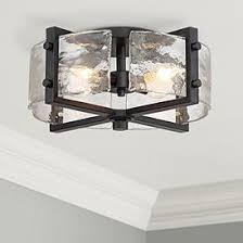 Black Close To Ceiling Lights Lamps Plus