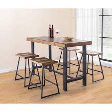 Experience a higher level of comfort as you relax in the luxurious landon bar stool. Vendor 3985 Landon Ld600pt 4xcs Contemporary Counter Height Table And Stool Set Becker Furniture Pub Table And Stool Sets