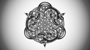 The best selection of royalty free snake pattern vector art, graphics and stock illustrations. Wallpaper Drawing Illustration Abstract Artwork Snake Symmetry Pattern Sculpture Circle M C Escher Occult Head Art Sketch 2720x1530 Px Black And White Monochrome Photography 2720x1530 Wallup 510540 Hd Wallpapers Wallhere
