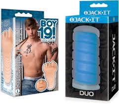 Amazon.com: Sexo juguete parejas kit de niño 19! twink stroker, Miles  Matthews y Icon Brands Jack-It Duo, azul cielo : Salud y Hogar