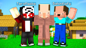 Balon Kafa Ve Ters Maske Komik Anlar 1 Minecraft Youtube