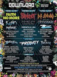 More shows will be added as they are announced. Festival Flashback Slipknot Beim Download Festival 2009 Festicket Magazine