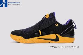 Black And Yellow Kobes Nike Kobe A D Nxt Purple Black Yellow Best Price 84 00 Women Stephen Curry Shoes Online Nike Basketball Shoes Kobe Nike Casual