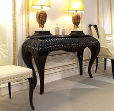 Carved Sculptural Designer Console Table Taylor Llorente Furniture Designer Console Table Modern Console Tables Contemporary Console Table