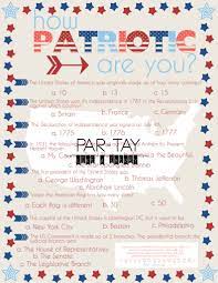 A collection of trivia questions about independence day: 4th Of July Party Game Quiz Party Like A Cherry