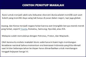 Kritik dan saran yang bersifat membangun sangat kami harapkan bagi para pembaca. 17 Contoh Penutup Makalah Kesimpulan Dan Saran