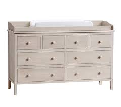 Emerson Extra Wide Nursery Dresser 38 Topper Set Brushed Fog Extra Wide Dresser Changing Table Dresser Dresser