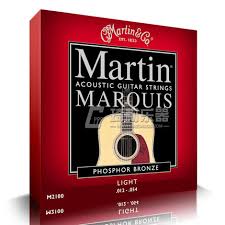 Martinguitar M2100 Acoustic Marquis 92 8 Phosphor Bronze Guitar Strings Light 012 054 Bronze Guitar Strings Guitar Stringsphosphor Bronze Aliexpress