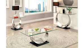 By meyer&cross (1) wilda 45 in. Lucy Modern Glass Top Coffee Table