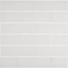 Msi 4 In X 12 In Ice Glass Wall Tile 2 Sq Ft Case Gl T Ic4x12 In 2020 Wall Tiles Glass Tile Backsplash Glass Subway Tile