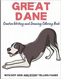 Great mandala line art style cut file creative crafts dane coloring pages. Great Dane Creative Writing And Drawing Coloring Book With Dot Grid And Telling Pages Bring Your Imagination To Life With This Dog Breed Activity Includes Writing Pages With Story Lines Publishing