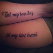 Husband Tattoo Wife Tattoo Marriage Tattoos