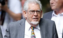 Cornered Rolf Harris counted