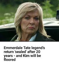 Emmerdale fans are convinced a member of the Tate clan is heading back to  the Dales