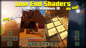 They can modify the textures, audio and models. Top 5 Best Minecraft Pe Shaders For Low End Devices 2021