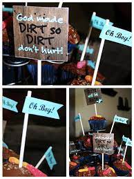 Baby Boy Baby Shower No Pink Allowed Party Accessories Diy Printables Truck Baby Shower Baby Shower Desserts Boy Baby Boy Shower
