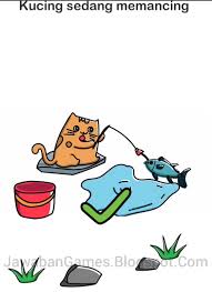 Angkat pisaunya ketika sudah digosok sampai ujung atas, kemudian kembali asah dari bagian bawahnya. Brain Out Level 138 Kucing Sedang Memancing Terbaru 2021