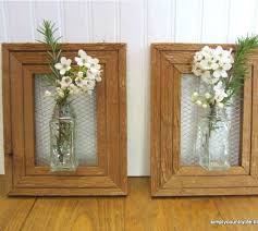 23 Creative Ways To Reuse Old Picture Frames Old Picture Frames Wall Flower Vases Wall Vase