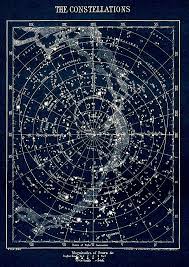 The Star Constellations Vintage 1900 Galaxy Print Art Print By Posterbobs Star Constellations Constellations Star Chart