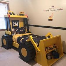 Construction Truck Bed Plans Pdf Format Twin Size Diy Etsy Kid Beds Kids Bedroom Decor Toddler Bedrooms