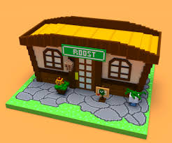 (right click, save link as. Finished My Model For The Roost From New Leaf Animalcrossing