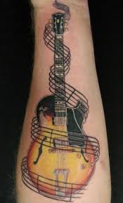 Gibson sg / guitar tattoos. Gibson Tattoos New Photos Added