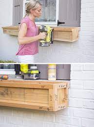 We already have more than enough gardens to tend to. Diy Cedar Window Planters Shades Of Blue Interiors