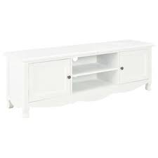 Tv schrank aus wildeiche massivholz 130 cm breit. Tv Mobel Landhaus Zum Verlieben Wayfair De