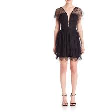 Nicholas Eyelash Lace Dress 545 Liked On Polyvore Featuring Dresses Apparel Access Little Black Cocktail Dress Cocktail Dress Lace Black Cocktail Dress