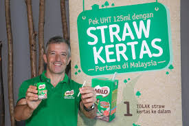 Throughout their lives, throughout the world. Nestle First To Introduce Paper Straws For Milo Uht Malaysian Foodie