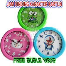 Gambar jam lucu to lucu: Gambar Jam Dinding Kartun Tanpa Jarum Adzka