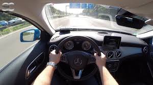 Mercedes Benz Gla 180 Cdi 2016 On German Autobahn Pov Top Speed Drive Youtube
