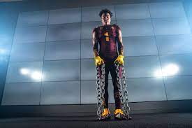 His eyes are fixed on a television mounted on the ceiling in front of him. Asu Early Signing Day Chad Johnson Jr Puts Ink To Paper For The Sun Devils House Of Sparky
