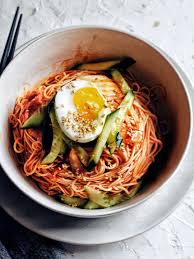 Bibim Guksu Aka Korean Spicy Cold Noodles The Subversive Table Recipe In 2020 Somen Noodle Recipe Soba Recipe Spicy Noodles