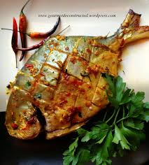 Vietnamese Style Roasted Pompano Pompano Fish Recipe Pompano Recipe Yummy Seafood
