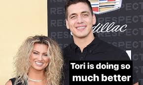 Tori Kelly's husband Andre Murillo says his wife is 'doing much better'  following health scare