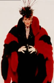 Black And White Fur Coat Cruella Deville Savcaso Cruella Steampunk Costume 101 Dalmatians Movie