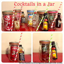 Diy Holiday Gift Idea Cocktails In A Jar Diy Holiday Gifts Mason Jar Cocktail Gifts Jar Gifts