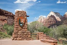 Just north of zion national park, cedar breaks national monument encompasses part of the western escarpment of the colorado plateau… The Entrance To Zion National Park In Utah Picture Of Zion National Park Utah Tripadvisor