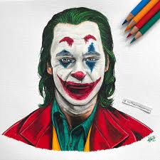 The Joker 🃏✏️ aka Arthur Fleck. This week I saw the new Joker: Folie à  Deux film and it's just as good as the first movie. I haven't drawn this  character since