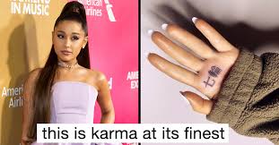 Uh, i'm a human, and i just wanted to, you know, for the sake of all of us earthlings Ariana Grande S New Japanese Tattoo Is A Super Cringey Mistake