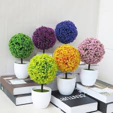 I am not a fake flower buyer but wanted something elegant to go on a christmas wreath and these did the trick. Home Garden Artificial Bonsai Small Tree Pot Fake Plants Mini Flowers Home Decoration Craft Laborsrb Com