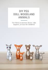 How To Make Peg Doll Animals Peg Dolls Wood Peg Dolls Handmade Toys