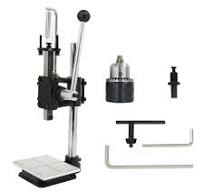 Manual Leather Hole Puncher Hand Punching Machine for DIY Leather Craft  Punching Holes with Chuck