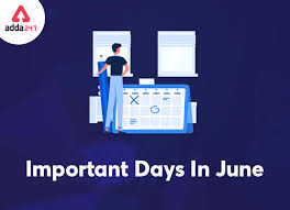 The committee decided to announce it during the month of june. List Of Important Days In June 2021 National And International Important Dates