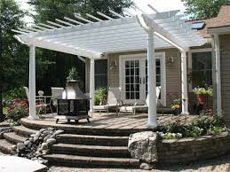 Give your backyard a shady, quiet spot with a diy pergola kit. 22 Awesome Pergola Patio Ideas White Pergola Backyard Patio Patio Landscaping