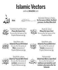 Allahumma salli ala sayyidina muhammed wa alihi wa sahbihi wa sallem. Islamic Symbols A Psd Of Islamic Vectors You Can Use For Free