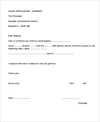 A good leave application is a key to elaborate your situation on why you need it. Free 7 School Leave Application Samples In Ms Word Pdf