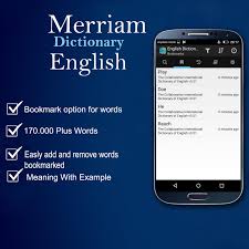 Now, with accessible mobile dictionary apps, android users can easily work on their new words and quickly memorize all the important information . Free Merriam Webster English Dictionary Offline For Android Apk Download