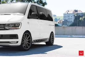 Vw T6 Vossen Flow Formed Series Vfs1 Vw Caravelle Vintage Campers Trailers Vw Van